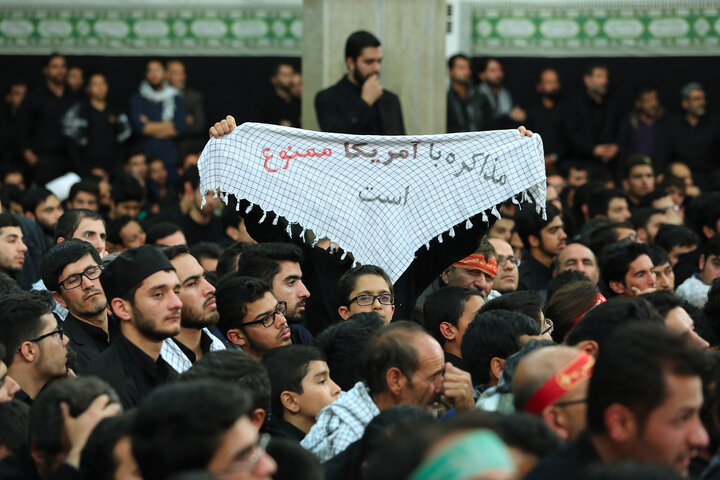 عزاداری ایام محرم در حسینیه امام خمینی(ره)