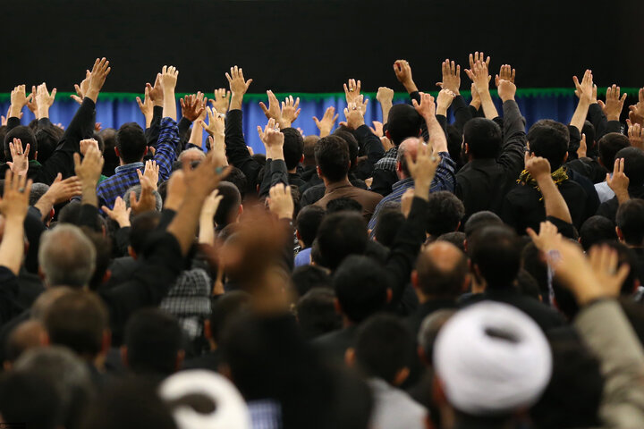 عزاداری ایام محرم در حسینیه امام خمینی(ره)