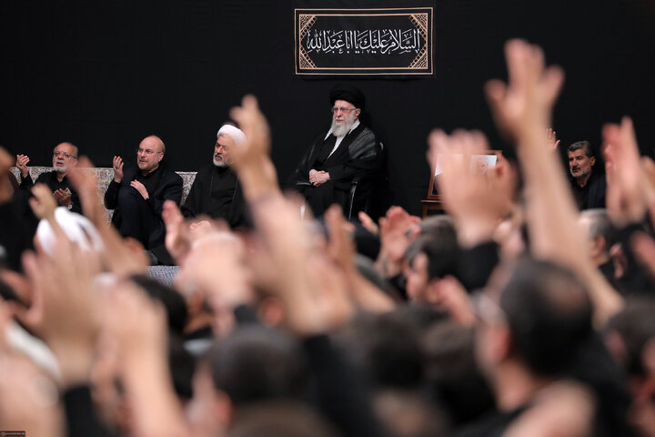 عزاداری ایام محرم در حسینیه امام خمینی(ره)