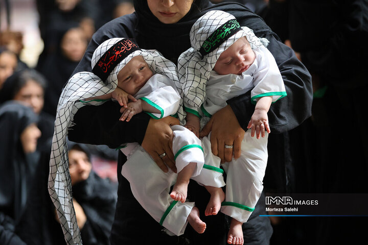 مراسم شیرخوارگان حسینی - مبارکه