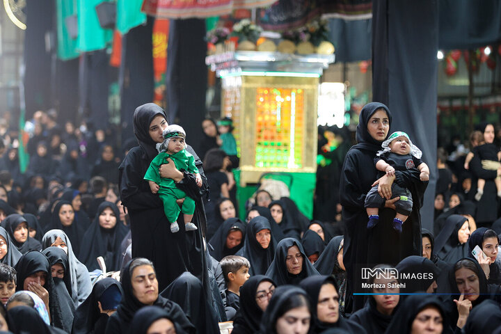 مراسم شیرخوارگان حسینی - مبارکه