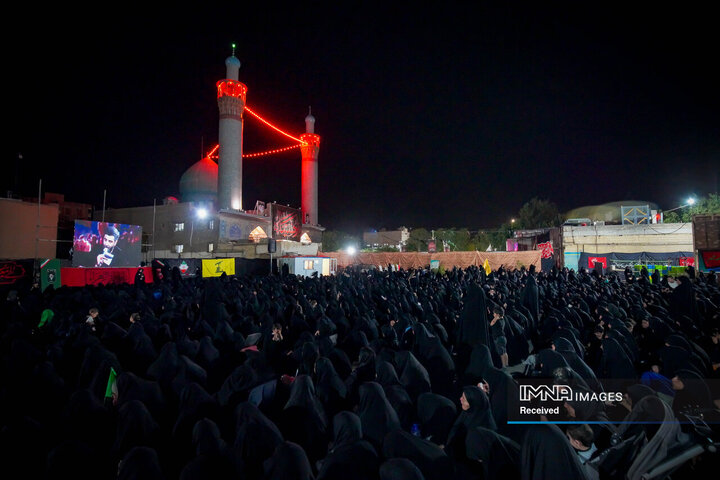 عزاداری دهه اول محرم در هیئت فدائیان حسین(ع)