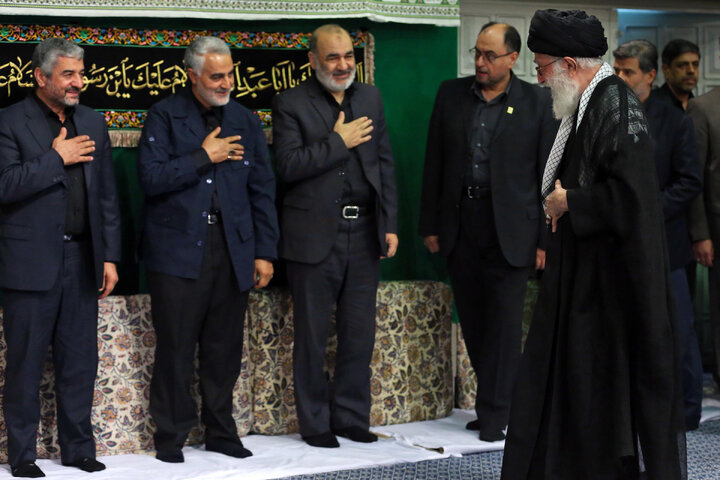 عزاداری ایام محرم در حسینیه امام خمینی(ره)