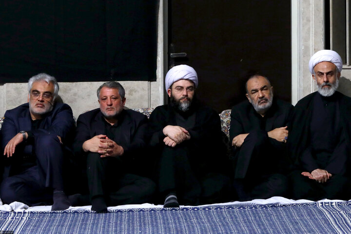 عزاداری ایام محرم در حسینیه امام خمینی(ره)