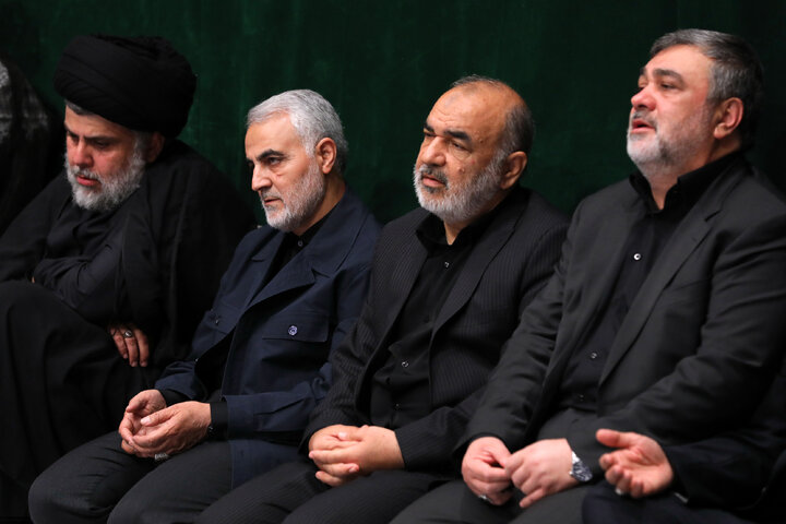 عزاداری ایام محرم در حسینیه امام خمینی(ره)