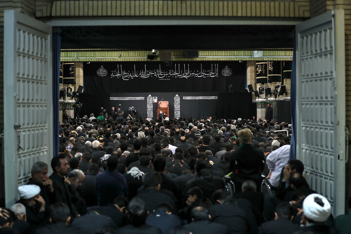 عزاداری ایام محرم در حسینیه امام خمینی(ره)