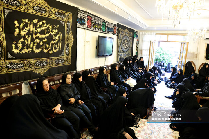 روضه های خانگی محرم در همدان