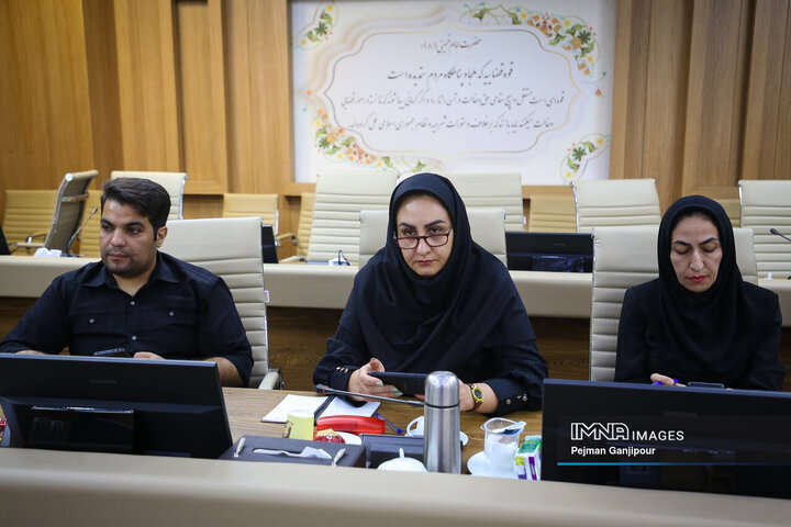 نشست خبری رئیس کل دادگستری استان اصفهان