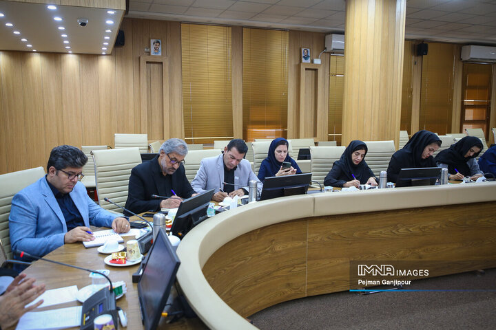 نشست خبری رئیس کل دادگستری استان اصفهان