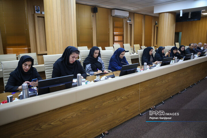 نشست خبری رئیس کل دادگستری استان اصفهان