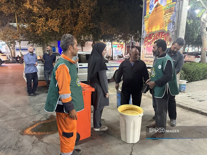 «هیئت سبز» در منطقه ۱۵ اصفهان؛ پیوند فرهنگ عاشورایی با مسئولیت‌پذیری زیست‌محیطی