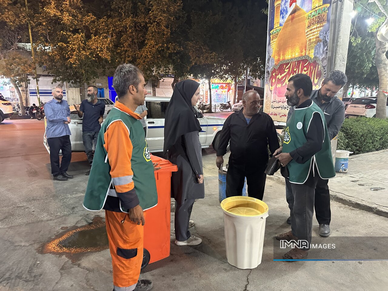 «هیئت سبز» در منطقه ۱۵ اصفهان؛ پیوند فرهنگ عاشورایی با مسئولیت‌پذیری زیست‌محیطی