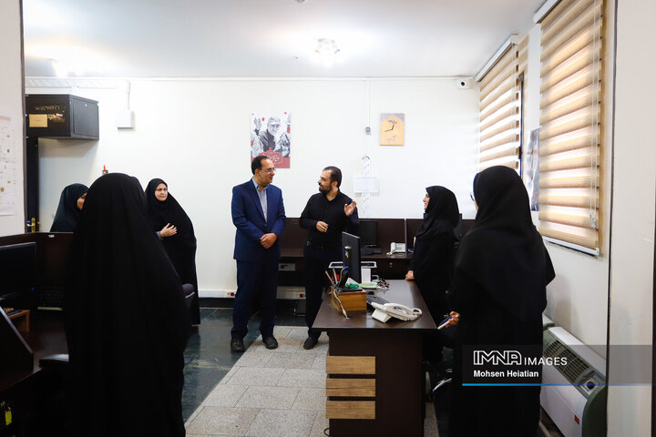 حضور مدیرکل پزشکی قانونی استان اصفهان در خبرگزاری ایمنا