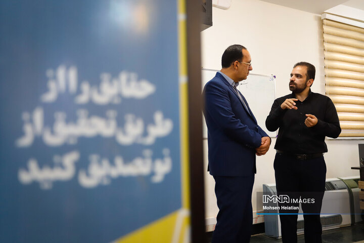 حضور مدیرکل پزشکی قانونی استان اصفهان در خبرگزاری ایمنا