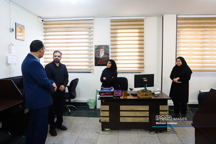 حضور مدیرکل پزشکی قانونی استان اصفهان در خبرگزاری ایمنا