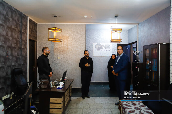 حضور مدیرکل پزشکی قانونی استان اصفهان در خبرگزاری ایمنا