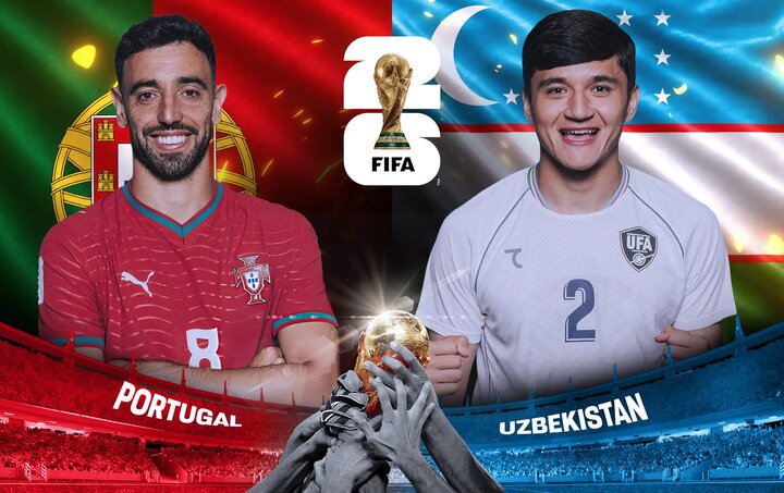 پرتغال به دنبال نخستین برد؛ ازبکستان در جست‌وجوی شگفتی