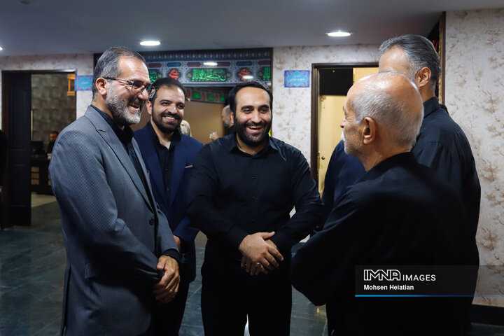حضور معاون امنیتی انتظامی استانداری اصفهان در خبرگزاری ایمنا