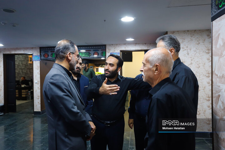 حضور معاون امنیتی انتظامی استانداری اصفهان در خبرگزاری ایمنا