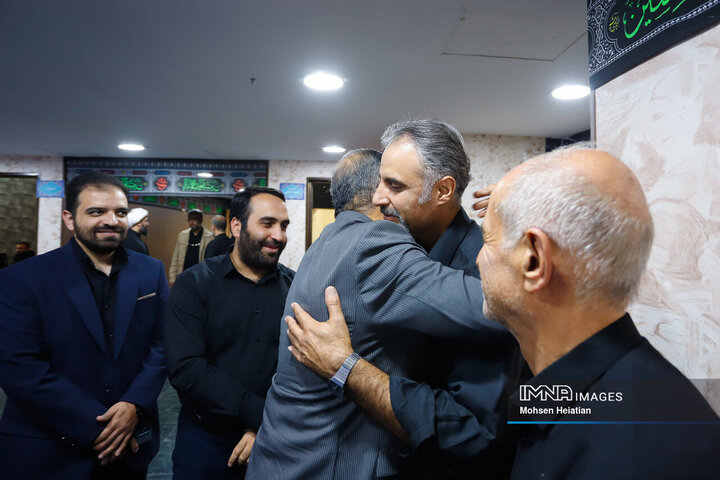 حضور معاون امنیتی انتظامی استانداری اصفهان در خبرگزاری ایمنا