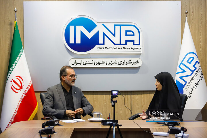 حضور معاون امنیتی انتظامی استانداری اصفهان در خبرگزاری ایمنا