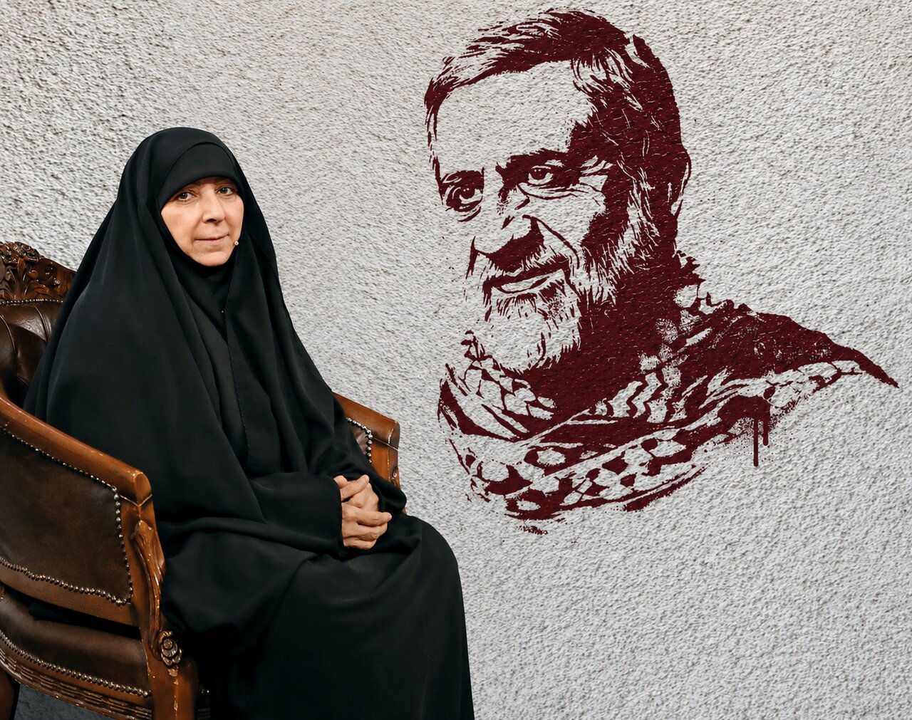 دلتنگی‌های همسر حاج رمضان در روزهای تلخ لبنان