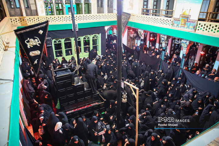 روضه امام حسین (ع) در حسینیه بنکدار
