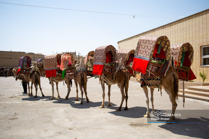 کاروان نمادین خمینی شهر