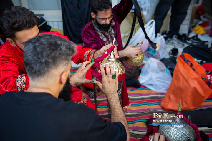 کاروان نمادین خمینی شهر