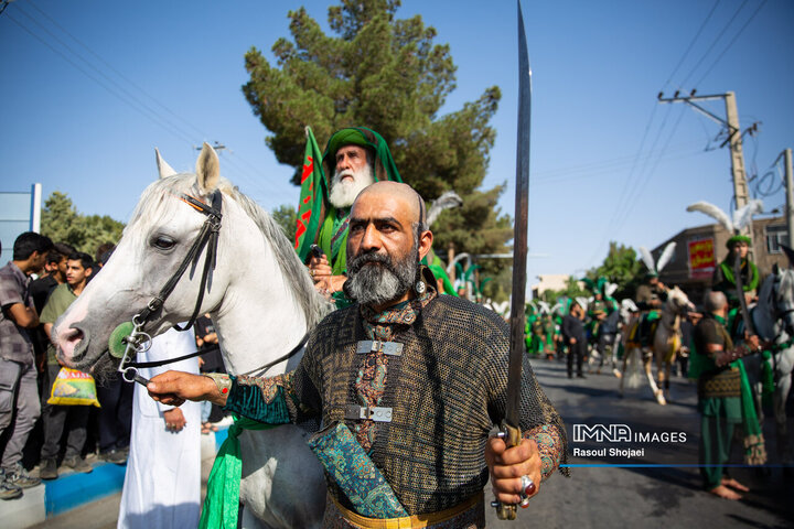 کاروان نمادین خمینی شهر