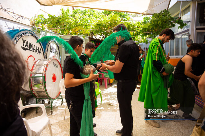 کاروان نمادین خمینی شهر