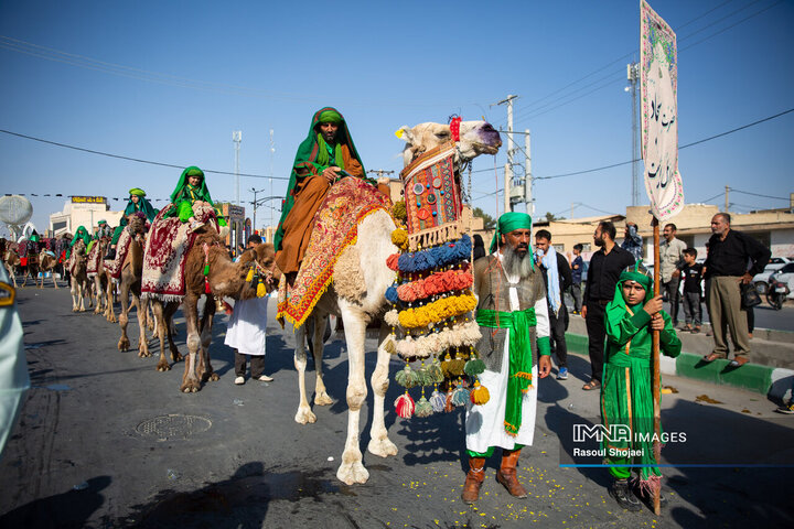 کاروان نمادین خمینی شهر