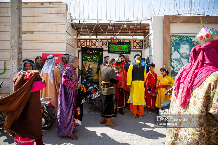 کاروان نمادین خمینی شهر