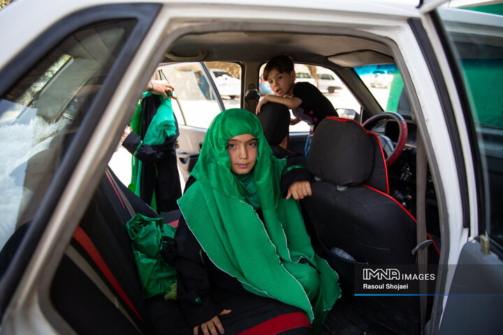 کاروان نمادین خمینی شهر