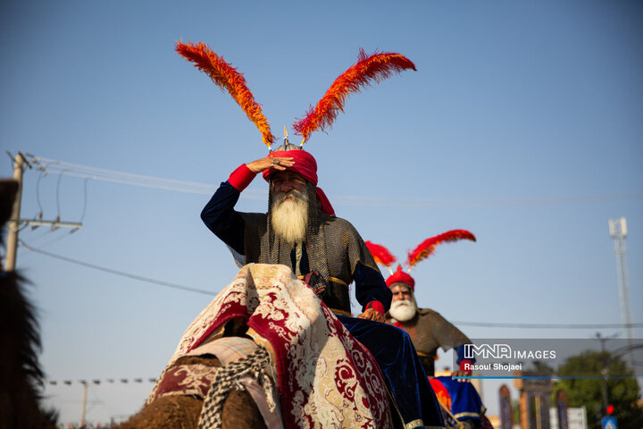 کاروان نمادین خمینی شهر