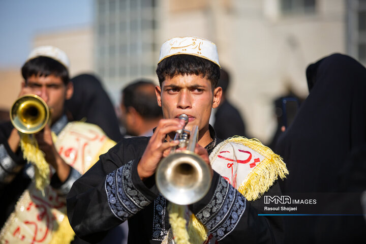 کاروان نمادین خمینی شهر