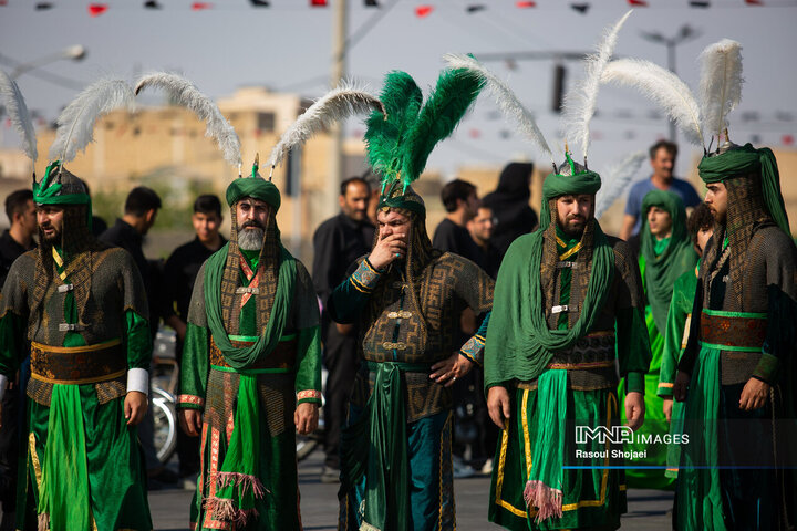 کاروان نمادین خمینی شهر