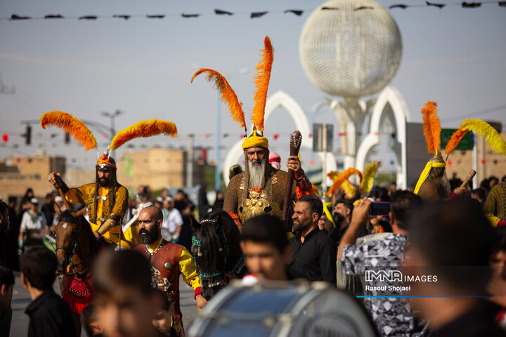 کاروان نمادین خمینی شهر