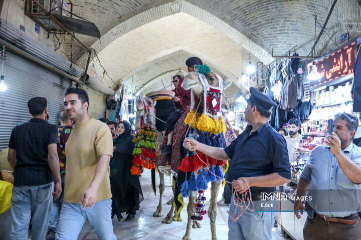 تعزیه سیار در بازار تاریخی اراک