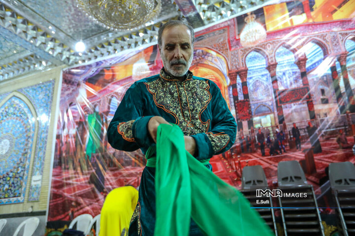 تعزیه سیار در بازار تاریخی اراک