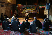 مجلس روضه اباعبدالله‌الحسین(ع) به یاد شهید جنگ رمضان