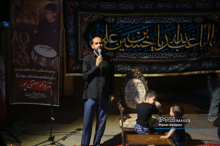 مجلس روضه اباعبدالله‌الحسین(ع) به یاد شهید جنگ رمضان
