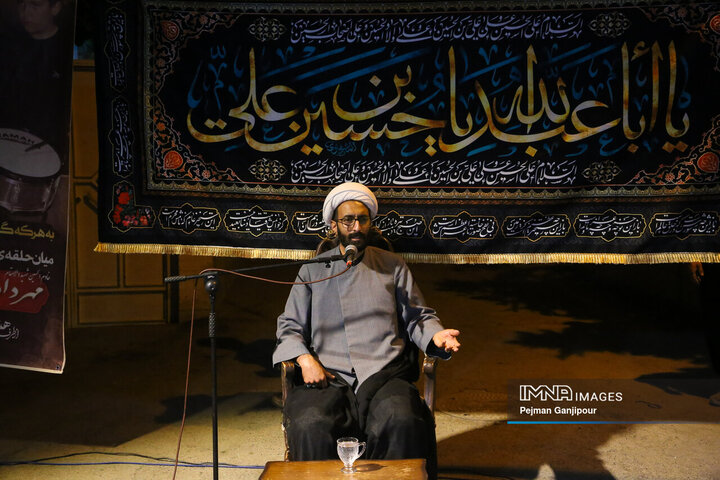 مجلس روضه اباعبدالله‌الحسین(ع) به یاد شهید جنگ رمضان