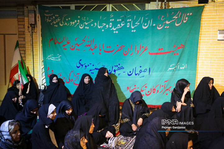 مجلس روضه اباعبدالله‌الحسین(ع) به یاد شهید جنگ رمضان