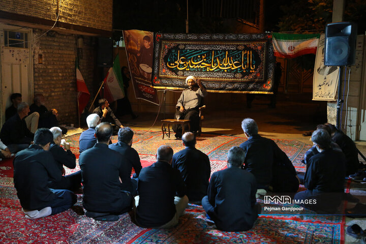 مجلس روضه اباعبدالله‌الحسین(ع) به یاد شهید جنگ رمضان
