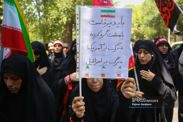 قافله عزاداری ظهر تاسوعا در اصفهان