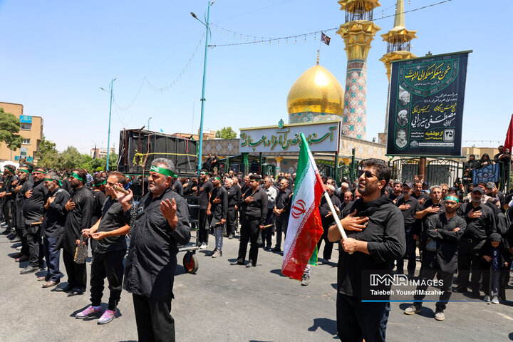 مراسم عزاداری تاسوعای حسینی در همدان
