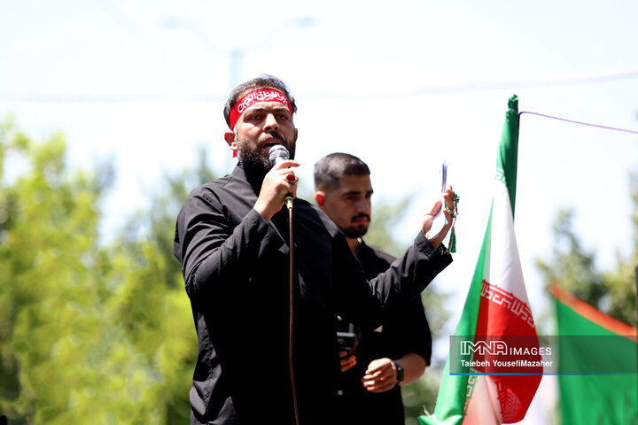 مراسم عزاداری تاسوعای حسینی در همدان