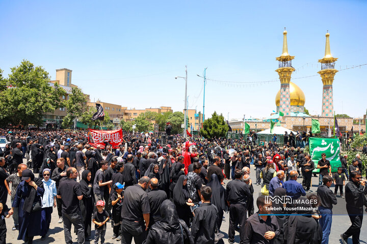مراسم عزاداری تاسوعای حسینی در همدان