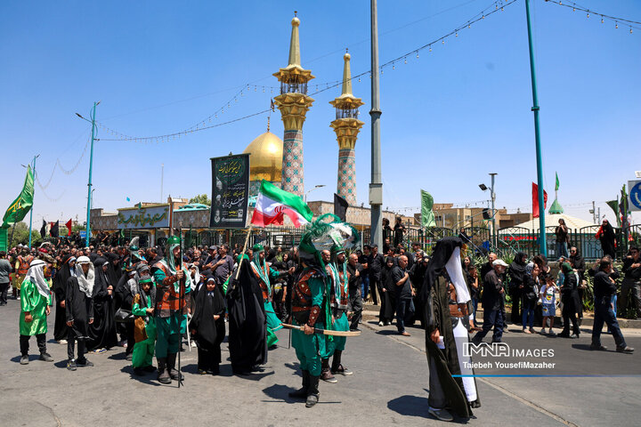 مراسم عزاداری تاسوعای حسینی در همدان